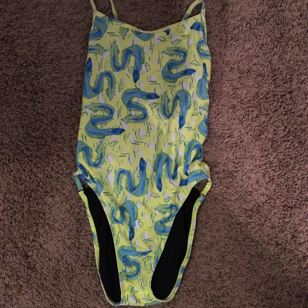 extremely rare electric eel Gavin tieback onesie